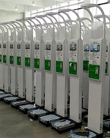 智能互聯醫用身高體重測量儀