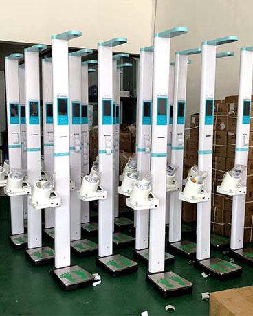 SH-600GX型智能互聯便攜式超聲波身高體重血壓心率測量儀